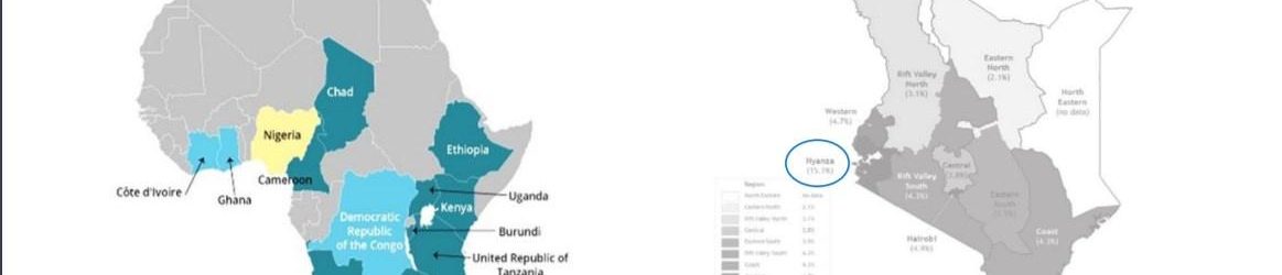 Anna Helová, DrPH, MA, MBA a Kenya