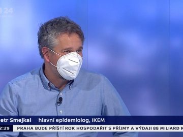 Jak trávit Vánoce v době covidu? Epidemiolog radí mít respirátor a sundat ho pouze při jídle