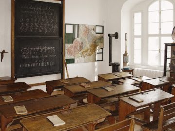 Muzeum Komenského v Přerově, obrázek třídy