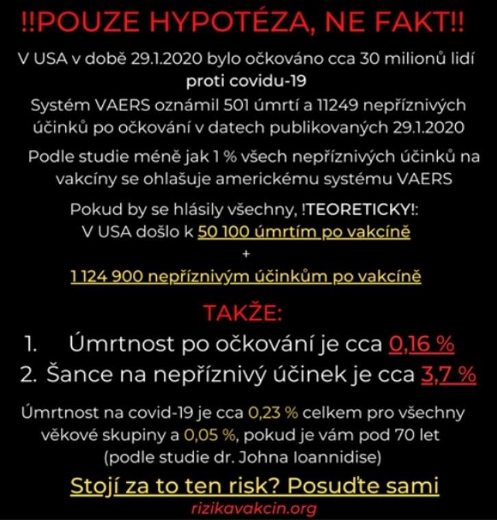 Nepravdivé informace, hoax z rizikavakcin.org