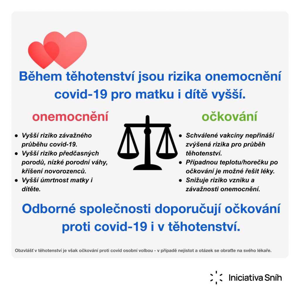 Očkování a covid-19 během těhotenství a kojení